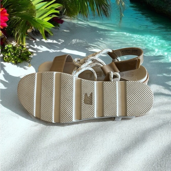 Women’s Sorel Torpedaii Rope Sandal. Sandy Tawny Fawn. Excellent Condition. - Picture 6 of 6